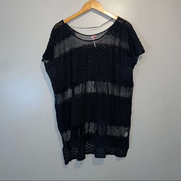 Free People Lach mesh Oversized Tunic - Picture 1 of 6